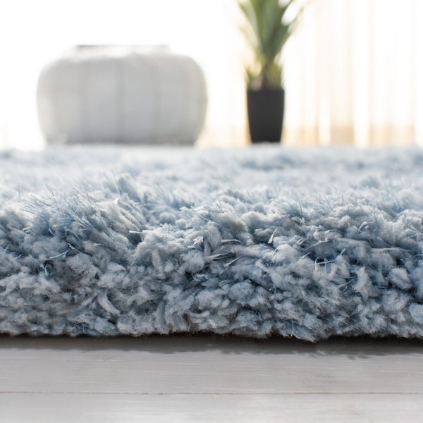 Brayden Studio® Elborough Handmade Performance Blue Rug Wayfair